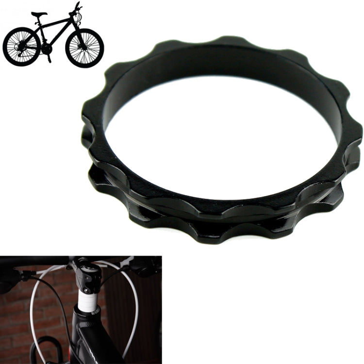 5mm Aluminum Bike Bicycle Toothed Headset Stem Spacer,