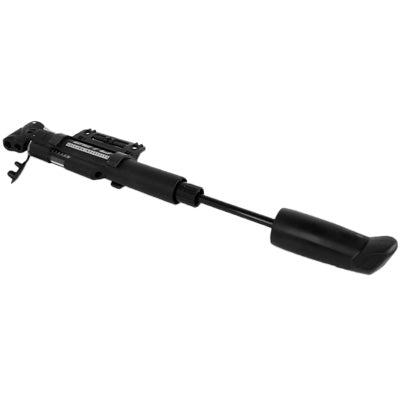 BETO Portable Mini Plastic Bike Bicycle Pump Schrader(Black)