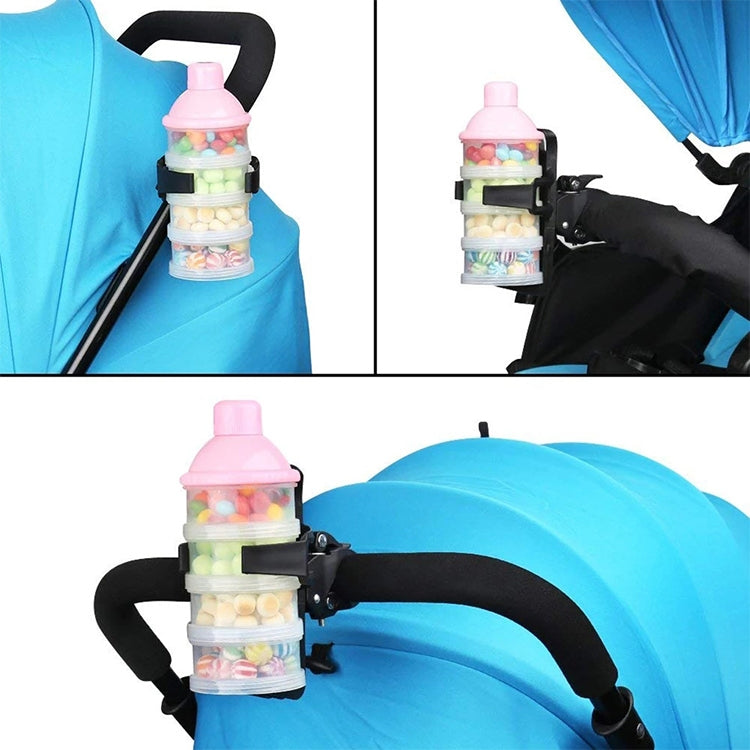 Rotatable Universal Plastic Portable Drinking Cup Water Bottle Cage Holder Bottle Carrier Bracket Stand for Bike, Random Color Delivery