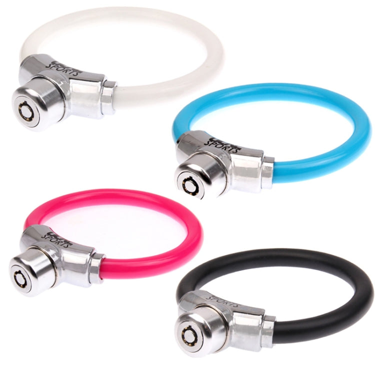 Bicycle Steel Cable Anti-theft Ring Lock (Random Color Delivery)