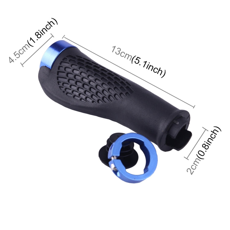 OQSPORT 2 PCS Bike Hand Grips Covers Bilateral Lock MTB Bicycle Anti-slip Handlebar Grips