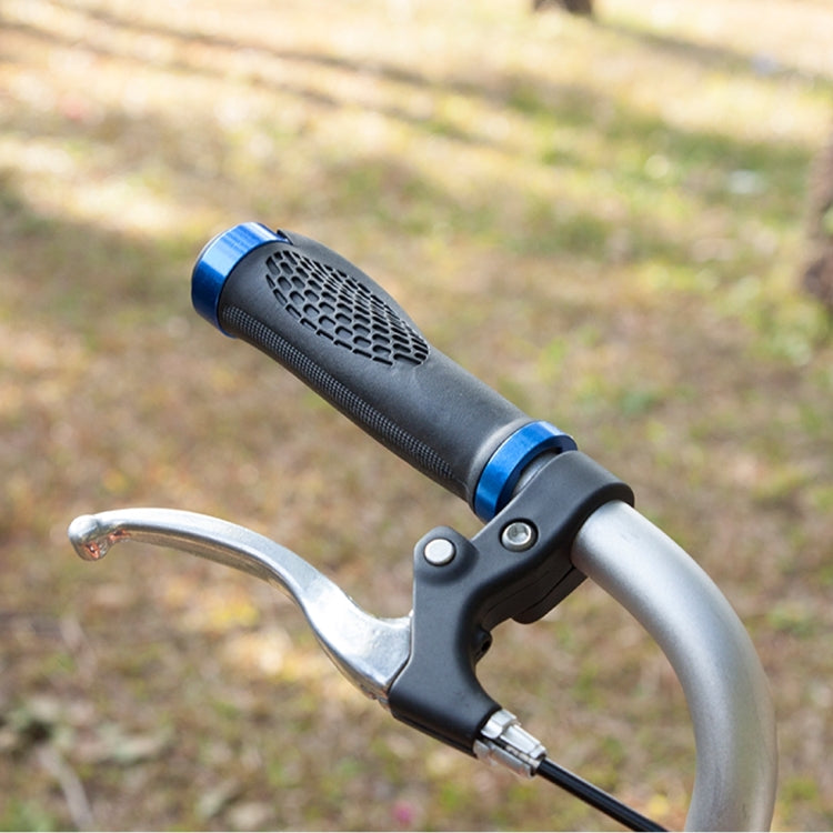 OQSPORT 2 PCS Bike Hand Grips Covers Bilateral Lock MTB Bicycle Anti-slip Handlebar Grips