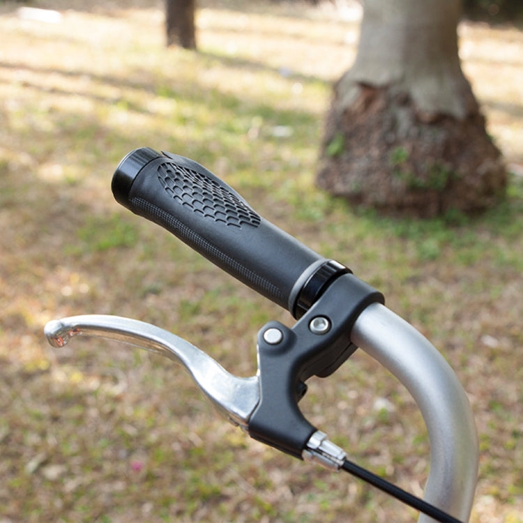 OQSPORT 2 PCS Bike Hand Grips Covers Bilateral Lock MTB Bicycle Anti-slip Handlebar Grips