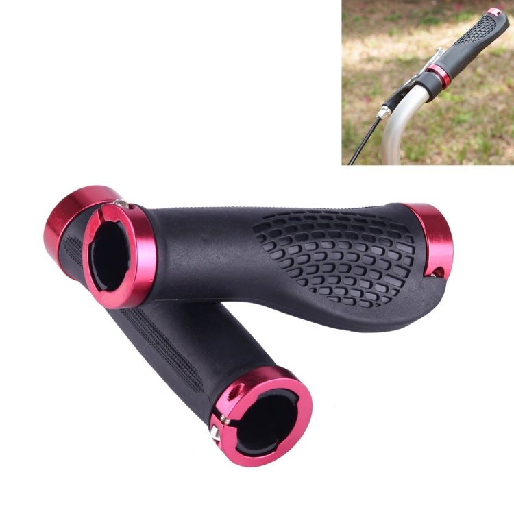 OQSPORT 2 PCS Bike Hand Grips Covers Bilateral Lock MTB Bicycle Anti-slip Handlebar Grips
