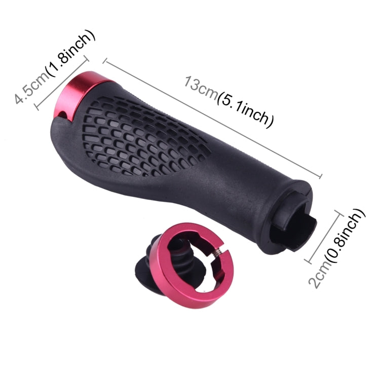 OQSPORT 2 PCS Bike Hand Grips Covers Bilateral Lock MTB Bicycle Anti-slip Handlebar Grips