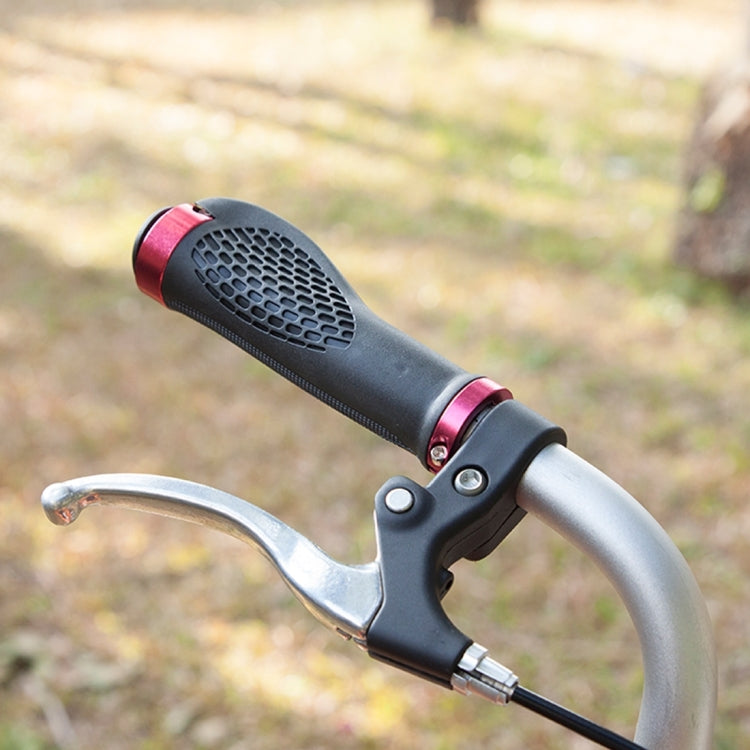 OQSPORT 2 PCS Bike Hand Grips Covers Bilateral Lock MTB Bicycle Anti-slip Handlebar Grips