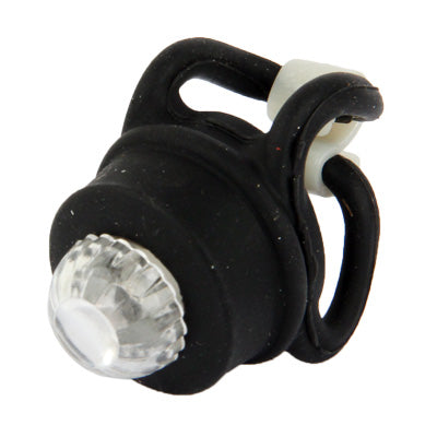 2 pcs 2-Mode Colorful Light Tie-On Bike Light Keychains,