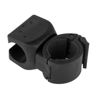 Universal Adjustable Bicycle Mount for Flashlights, Diameter: 2.5-3cm(Black)