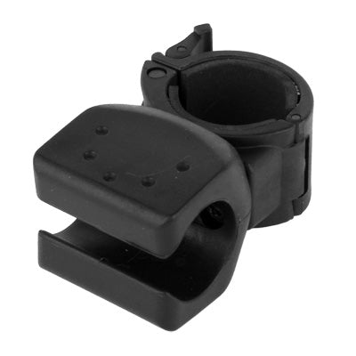 Universal Adjustable Bicycle Mount for Flashlights, Diameter: 2.5-3cm(Black)