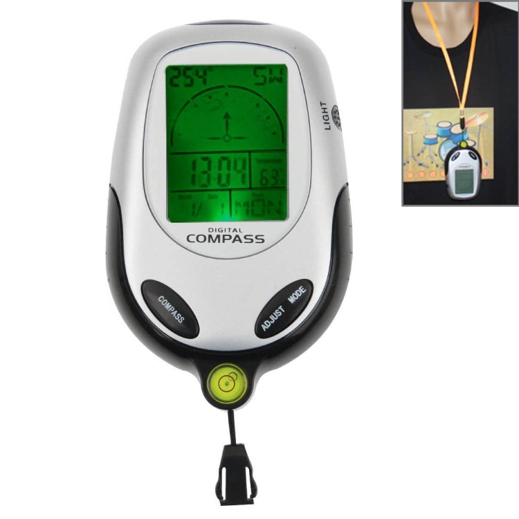 3 in 1 (Compass, Thermometer, Calendar) Multifunction Digital Compass