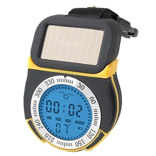 6 in 1 (Electronic Compass, Altimeter, Barometer, Weather forecast, Thermometer, Time) Multifunctional Digital Altimeter