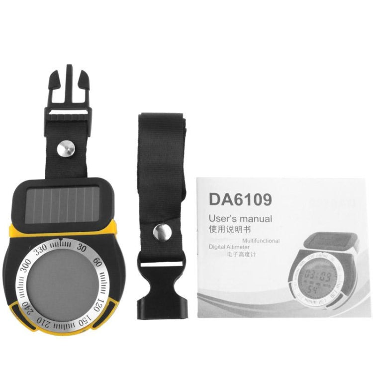 6 in 1 (Electronic Compass, Altimeter, Barometer, Weather forecast, Thermometer, Time) Multifunctional Digital Altimeter