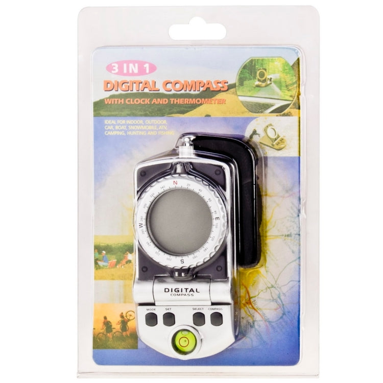3 in 1 (Digital Compass / Clock / Thermometer)