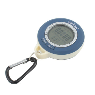8 in 1 (Altimeter / Altitude Record / Altitude Setting / Barometer / Digital Compass / Thermometer / Weather forecast / Time) Multifunction Digital Altimeter(Blue)