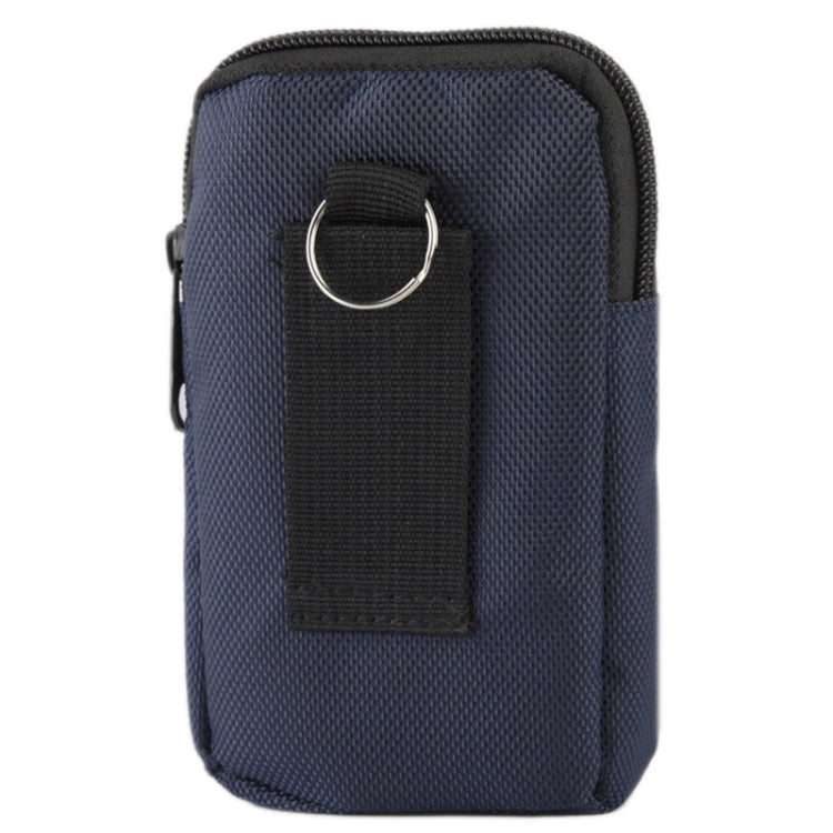 Outdoors Multifunction Canvas Waist Bag(Black)
