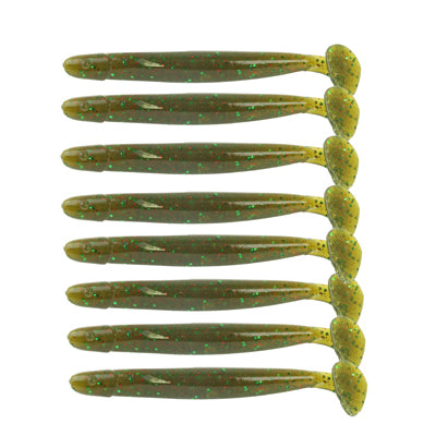 8 pcs Silicone Loach Lures