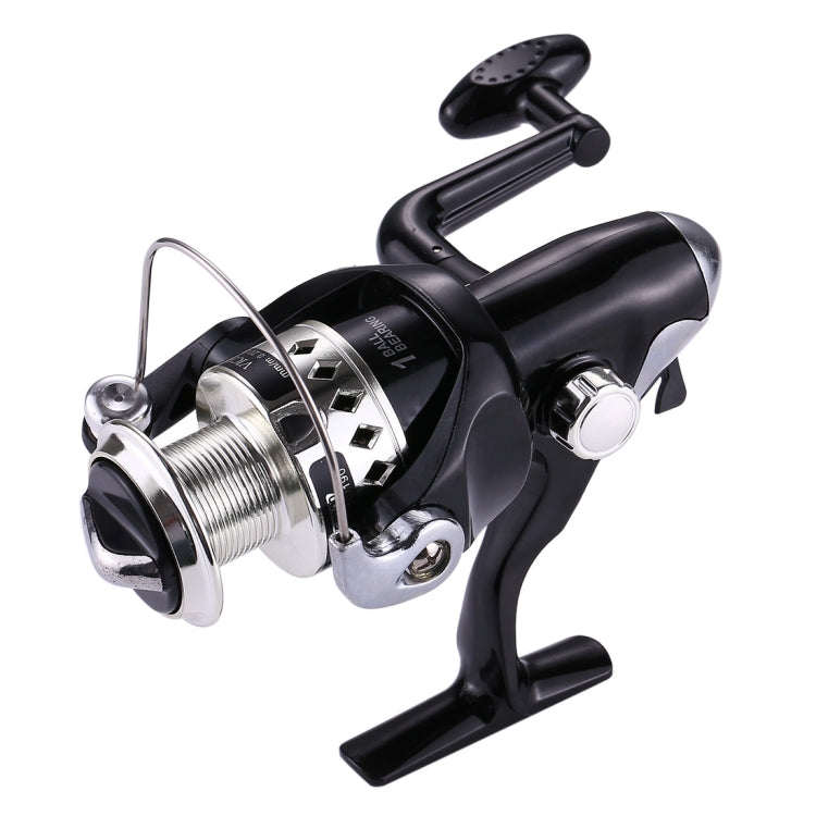 4 Ball Bearings Gear Ratio 5.2:1 Fishing Spinning Reel(Beige)