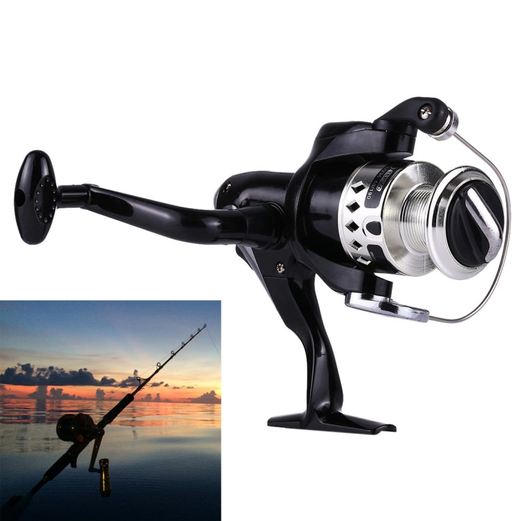 4 Ball Bearings Gear Ratio 5.2:1 Fishing Spinning Reel(Beige)