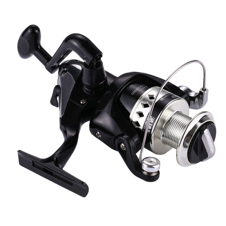 4 Ball Bearings Gear Ratio 5.2:1 Fishing Spinning Reel(Beige)