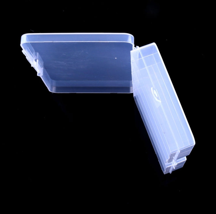HENGJIA qt024 Five Grid Waterproof Multifunction Fishing Tool Gear Storage Transparent Fishing Tackle Box(Transparent)
