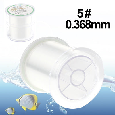 300m Extra Strong 5# 0.368mm 14.5kg Nylon Monofilament Fishing Line (White)