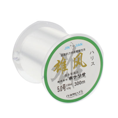 300m Extra Strong 5# 0.368mm 14.5kg Nylon Monofilament Fishing Line (White)