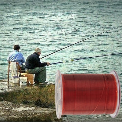 300m Extra Strong 6# 0.40mm 15.6kg Ishii New Element Brand Fishing Line (Red)