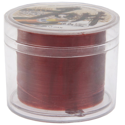 300m Extra Strong 6# 0.40mm 15.6kg Ishii New Element Brand Fishing Line (Red)