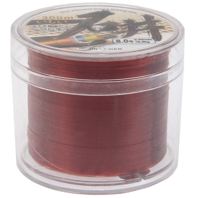 300m Extra Strong 8# 0.50mm 18.4kg Ishii New Element Brand Fishing Line (Red)