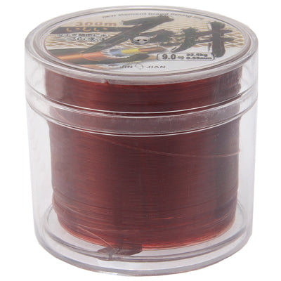 300m Extra Strong 9# 0.55mm 22.5kg Ishii New Element Brand Fishing Line (Red)
