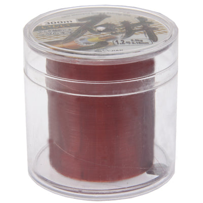 300m Extra Strong 1.2# 0.18mm 5.5kg Ishii New Element Brand Fishing Line (Red)