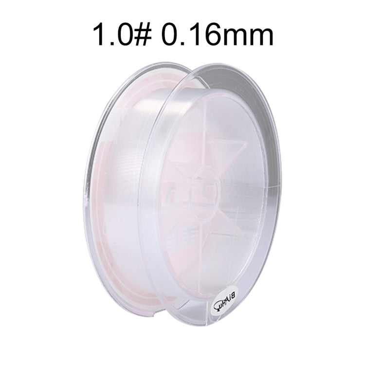 100m Extra Strong 1.0# 0.165mm 6.6kg Power USA Fishing Line(White)