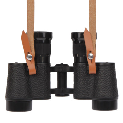 6 x 24mm Universal Telescope Binocular with Leather Carry Bag for Outdoor Activities