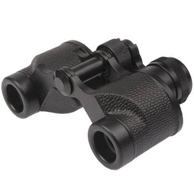 6 x 24mm Universal Telescope Binocular with Leather Carry Bag for Outdoor Activities(Black)