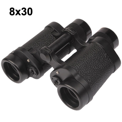 8 x 30mm Universal Telescope Binocular with Leather Carry Bag for Outdoor Activities(Black)