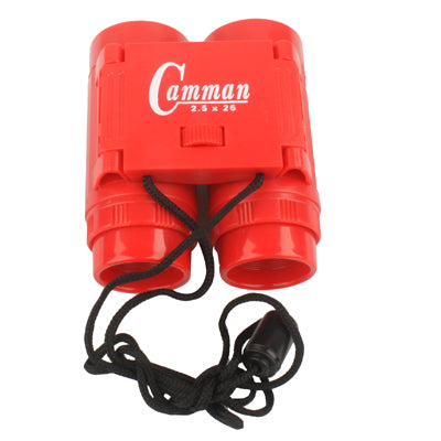 Camman 2.5 x 26mm Children's Binocular(Red)