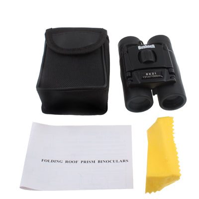 Ultra Compact 8x21mm Folding Binocular