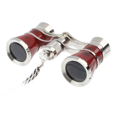 3 x 25mm Pocket Foldable Hiking Binocular Adjustable Telescope with Neck Chain