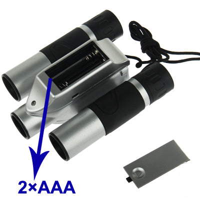10Ã—25mm Digital Camera Binoculars,  Field of View: 101m/1000m, Size: 124 Ã— 91 Ã— 62mm