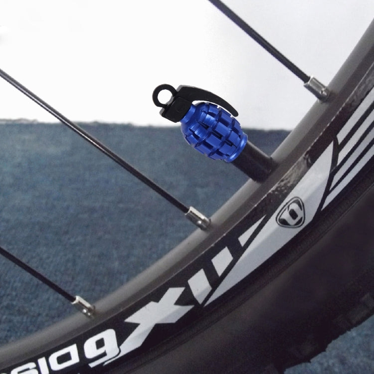 2 PCS Universal Grenade Shaped Bicycle Tire Valve Caps
