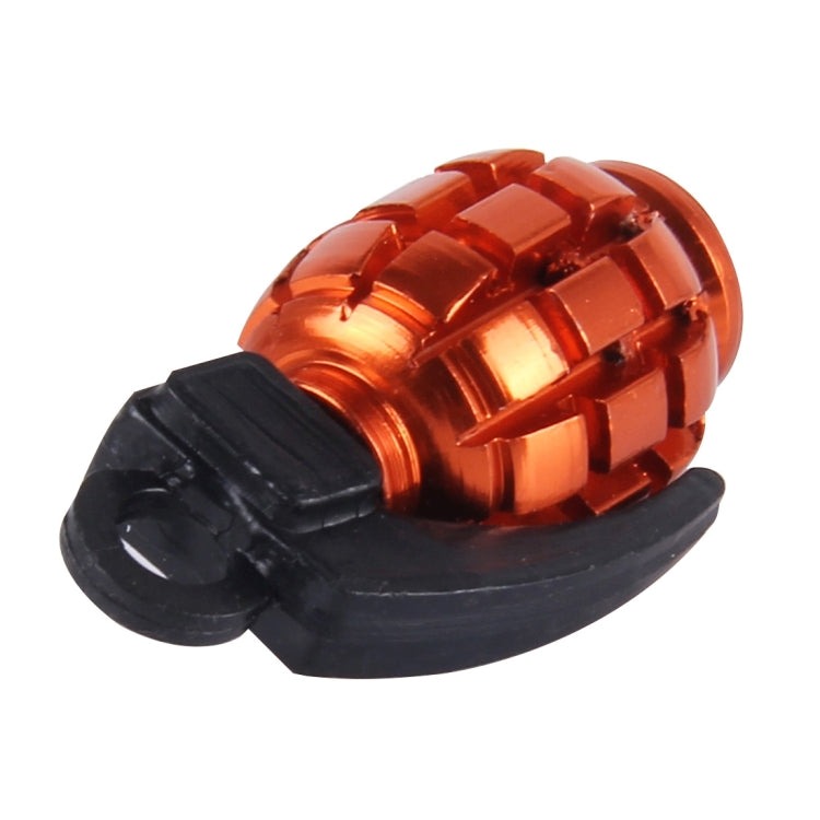 2 PCS Universal Grenade Shaped Bicycle Tire Valve Caps