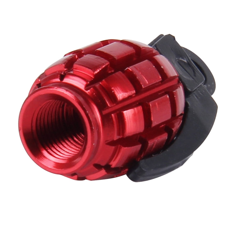 2 PCS Universal Grenade Shaped Bicycle Tire Valve Caps
