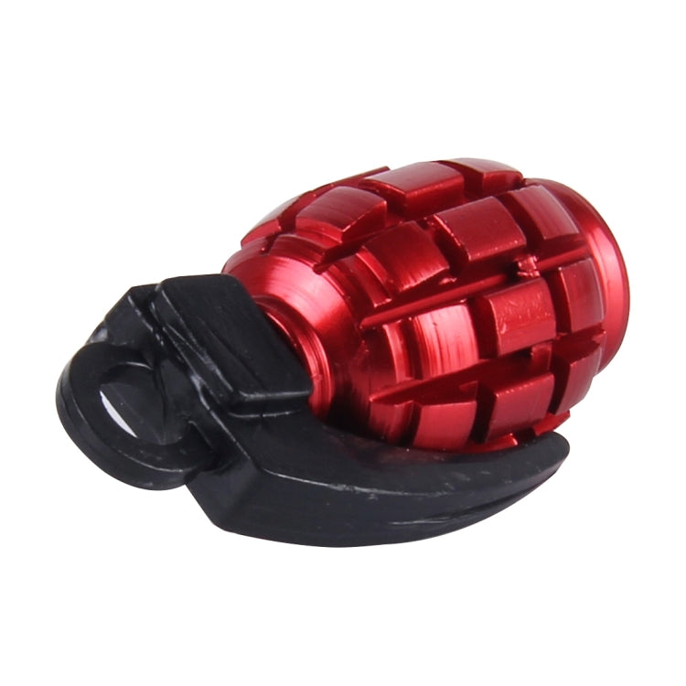 2 PCS Universal Grenade Shaped Bicycle Tire Valve Caps