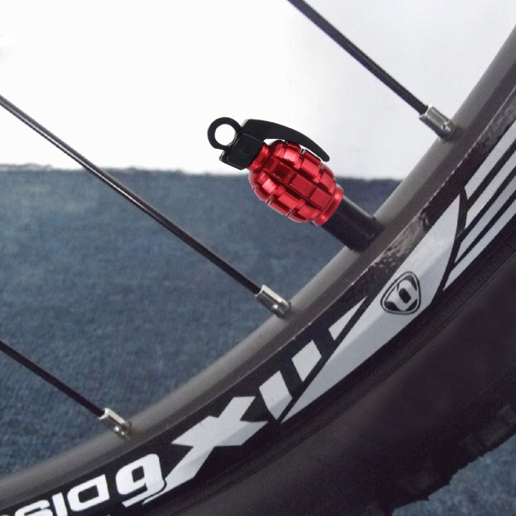 2 PCS Universal Grenade Shaped Bicycle Tire Valve Caps