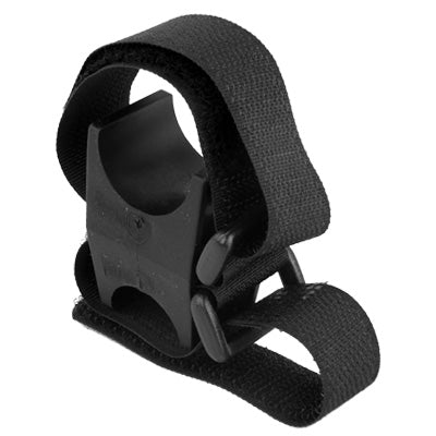 Magic Tape Mount Holder Clip Clamp for Bicycle Bike LED Light Lamp Flashlight(Black)
