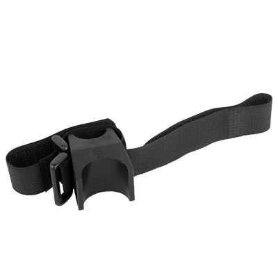 Magic Tape Mount Holder Clip Clamp for Bicycle Bike LED Light Lamp Flashlight(Black)