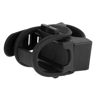 Universal Adjustable Bicycle Mount for Flashlight(Black)