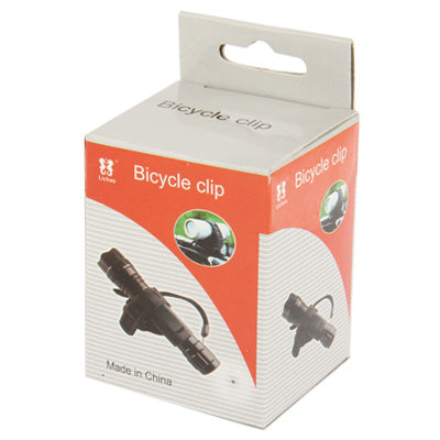 Universal Adjustable Bicycle Mount for Flashlight(Black)