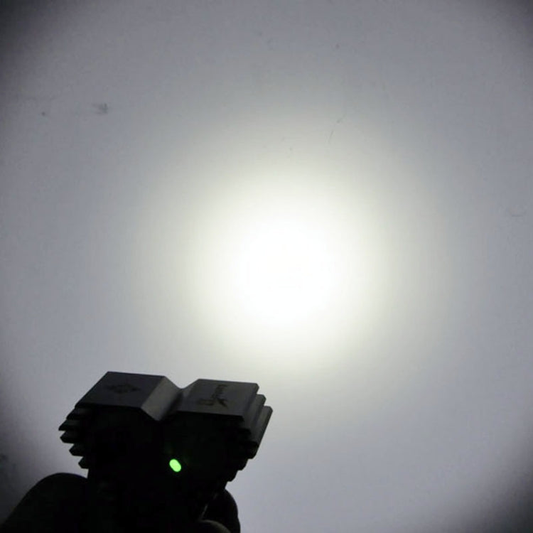 LusteFlre X3 4-Mode 3 x CREE XML-T6 LED Bicycle Light