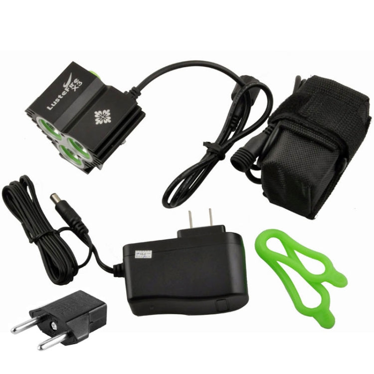 LusteFlre X3 4-Mode 3 x CREE XML-T6 LED Bicycle Light